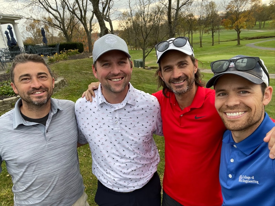 APAX Software partners at a golf outing